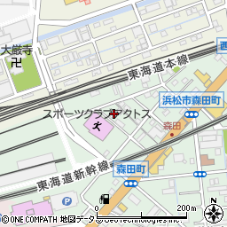 静岡県浜松市中央区森田町276周辺の地図