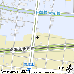 静岡県浜松市中央区高塚町1543周辺の地図