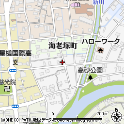 静岡県浜松市中央区浅田町164周辺の地図