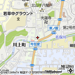 奈良県奈良市今在家町23周辺の地図