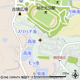 岡山県総社市泉15周辺の地図