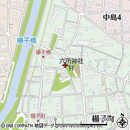 静岡県浜松市中央区楊子町1135周辺の地図