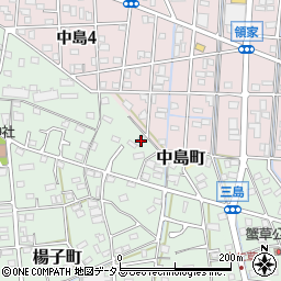 静岡県浜松市中央区楊子町215周辺の地図