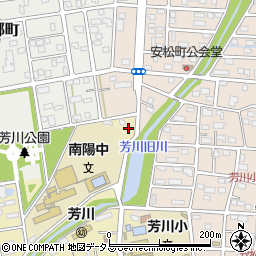 静岡県浜松市中央区芳川町67周辺の地図