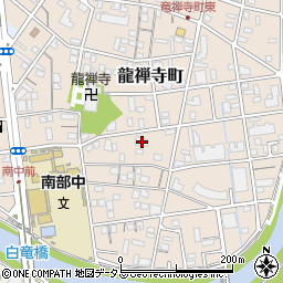 静岡県浜松市中央区龍禅寺町451周辺の地図