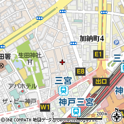 深山　神戸三宮店周辺の地図