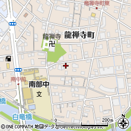 静岡県浜松市中央区龍禅寺町453周辺の地図