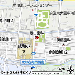 阪口歯科医院周辺の地図