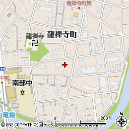 静岡県浜松市中央区龍禅寺町450周辺の地図