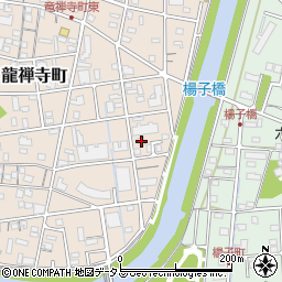 静岡県浜松市中央区龍禅寺町497周辺の地図