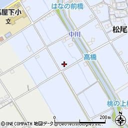 岡山県岡山市北区松尾51周辺の地図