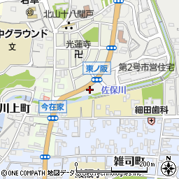 奈良県奈良市川上町413-12周辺の地図