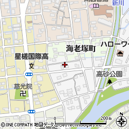 静岡県浜松市中央区浅田町176周辺の地図