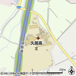 三重県立久居高等学校周辺の地図