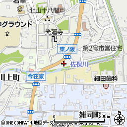 奈良県奈良市川上町413-8周辺の地図