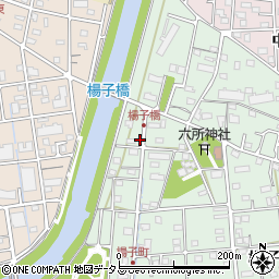静岡県浜松市中央区楊子町604周辺の地図