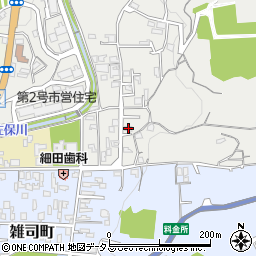 奈良県奈良市川上町17-3周辺の地図