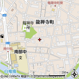 静岡県浜松市中央区龍禅寺町452周辺の地図