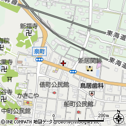 静岡県湖西市新居町新居1277周辺の地図