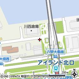 神戸検疫所　食品監視第二課周辺の地図
