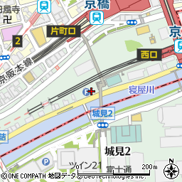 徳田商店　事務所入口周辺の地図