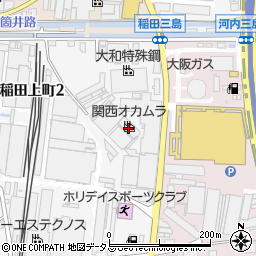関西オカムラ周辺の地図