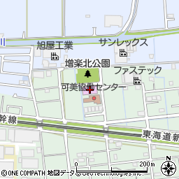 浜松市役所　南区役所協働センター可美協働センター周辺の地図