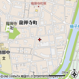 静岡県浜松市中央区龍禅寺町479周辺の地図