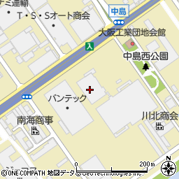 ＵＳＳ大阪オートオークション周辺の地図