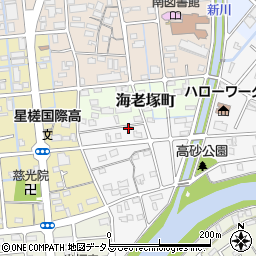 静岡県浜松市中央区浅田町171周辺の地図
