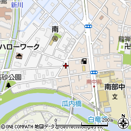 静岡県浜松市中央区龍禅寺町740周辺の地図