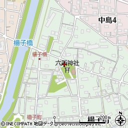 静岡県浜松市中央区楊子町1134周辺の地図