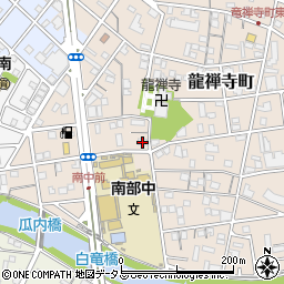 静岡県浜松市中央区龍禅寺町757周辺の地図