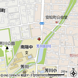 静岡県浜松市中央区芳川町66周辺の地図