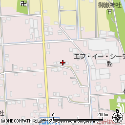 静岡県浜松市中央区金折町600周辺の地図
