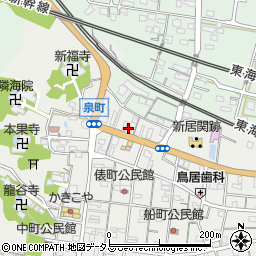 静岡県湖西市新居町新居1284周辺の地図