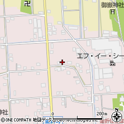 静岡県浜松市中央区金折町599周辺の地図
