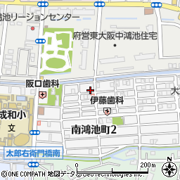 岡本動物病院周辺の地図