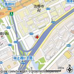 神戸市立　葺合公民館周辺の地図
