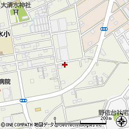 愛知県豊橋市南大清水町元町168周辺の地図