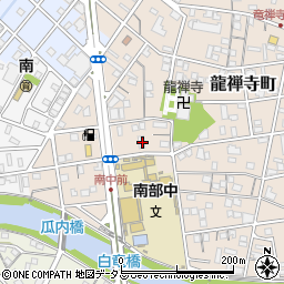 静岡県浜松市中央区龍禅寺町755周辺の地図