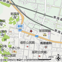 静岡県湖西市新居町新居1279周辺の地図