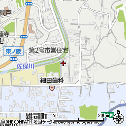 奈良県奈良市川上町10周辺の地図