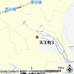 兵庫県神戸市兵庫区烏原町西谷周辺の地図