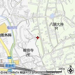 奈良県生駒市辻町876周辺の地図