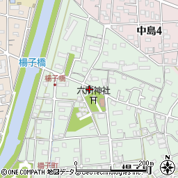静岡県浜松市中央区楊子町1235周辺の地図