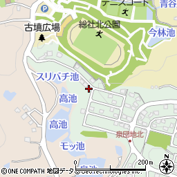 岡山県総社市泉15-47周辺の地図