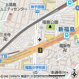 ＯｎｅＰａｒｋ福島４丁目駐車場周辺の地図