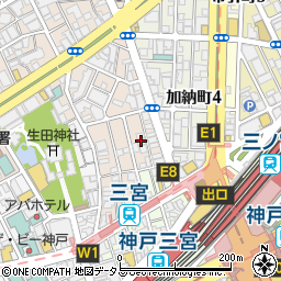 神戸ステーキ 山崎周辺の地図