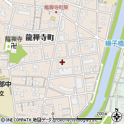 静岡県浜松市中央区龍禅寺町477周辺の地図
